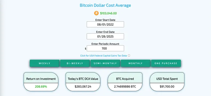 https://www.bitcoindollarcostaverage.com/