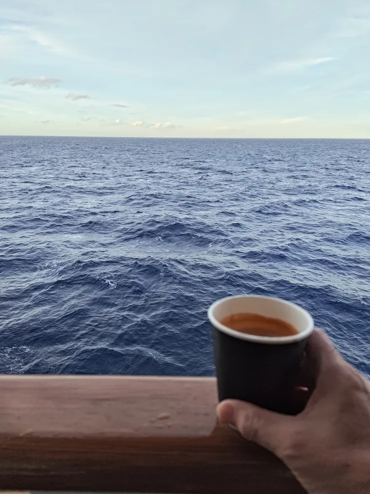 來杯賭場咖啡看海是最舒服的事