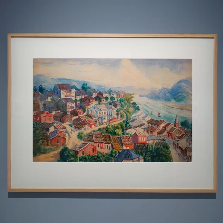 淡水，1936年，倪蔣懷