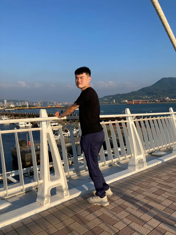  在淡水的漁人碼頭