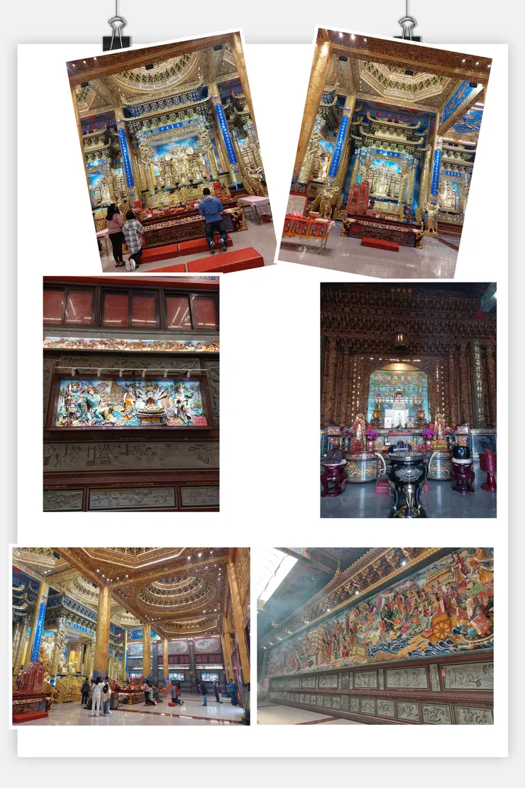 普天宮內部眾神的照片分享