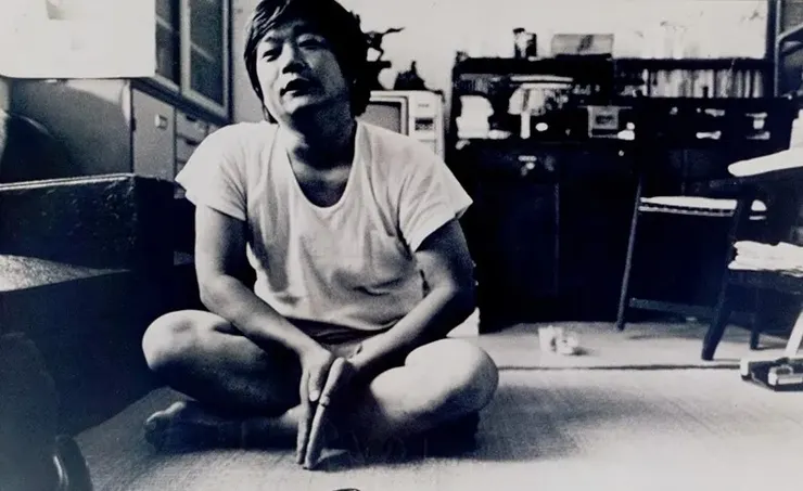 洪醒夫生前模樣。（資料來源：臺中作家典藏館）