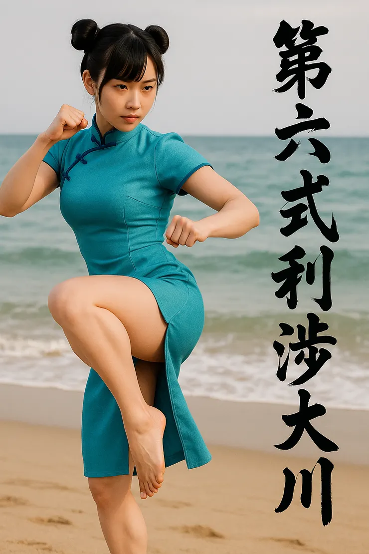 蒙古女子看起來比較兇，換日本女子當模特兒好了。