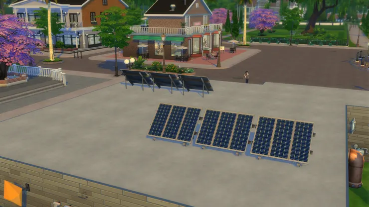 屋頂加裝了太陽能發電板,幫補一下電費。電費無論是住宅還是商用都是一筆巨大的支出!