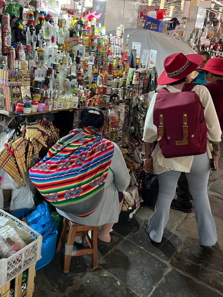 也可以用來揹家當。