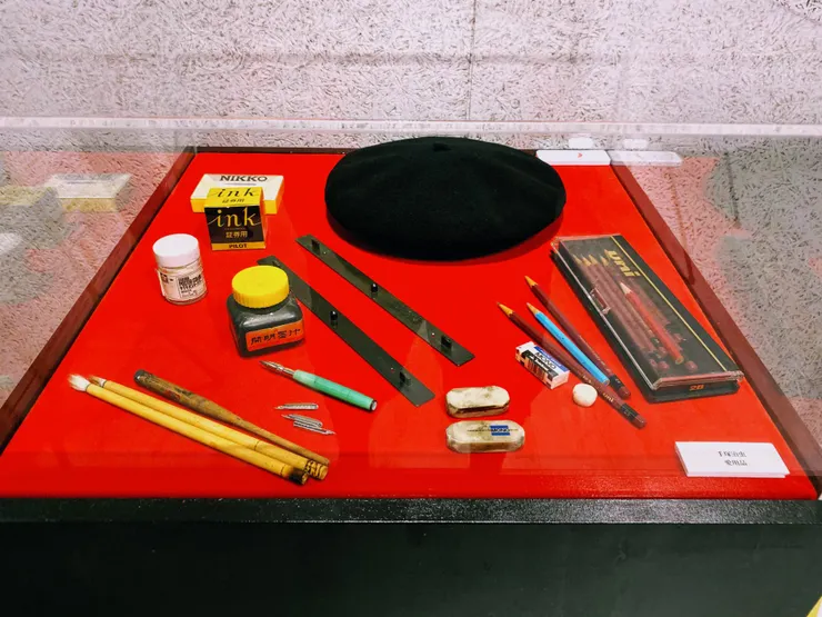 大師生前工作使用的工具