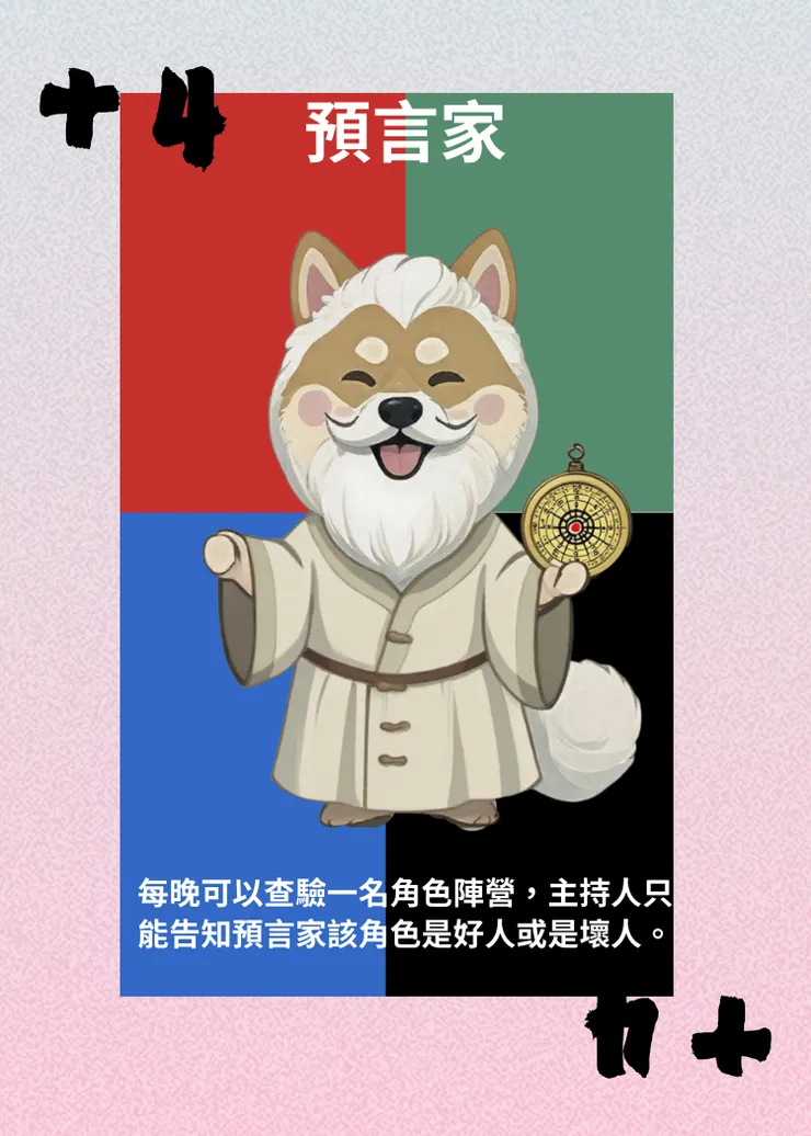 狼人殺-角色介紹-預言家