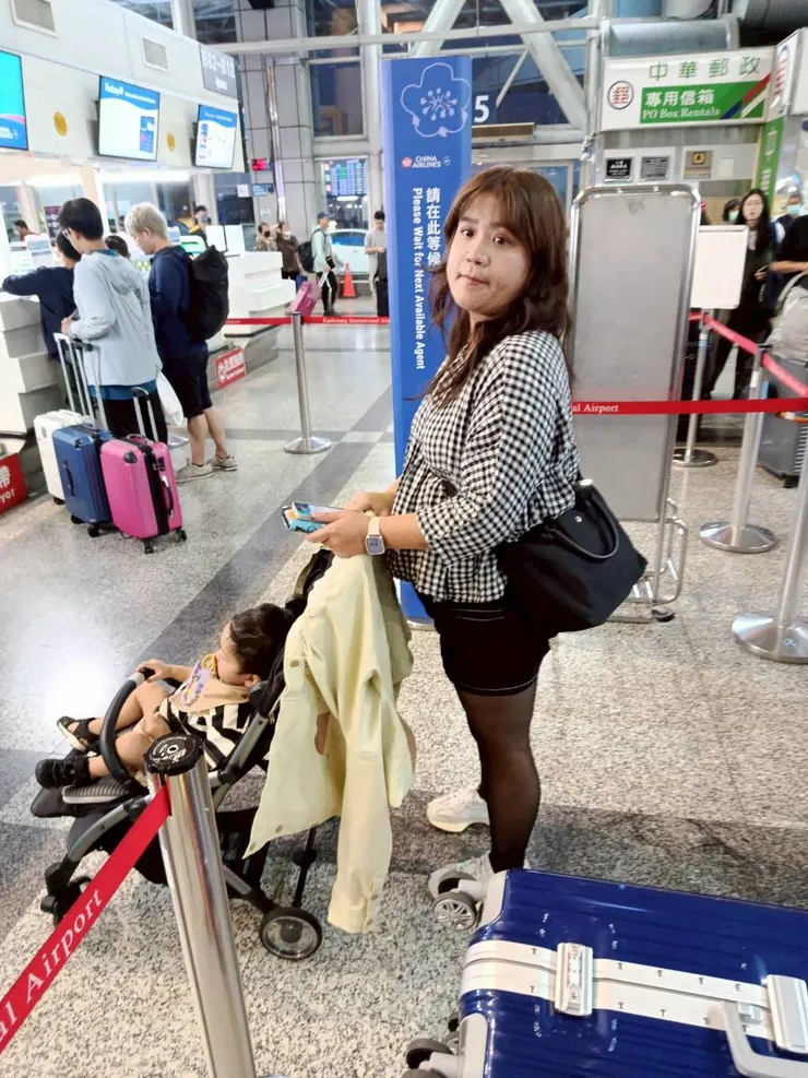 等排隊的我們😁