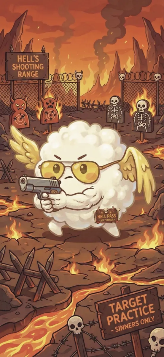 我一直覺得作品的呈現跟一個人的潛意識有關,就算是AI生成的,但呈現的內容怎麼都是這些可愛角色,這跟我自己平常的瘋癲、不服輸的樣貌差很多。