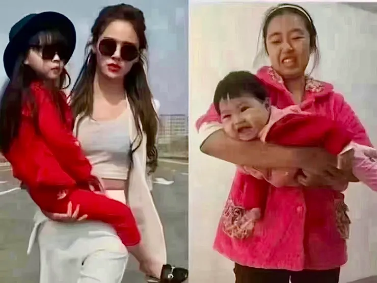 很常看到一樣的實際年紀，卻感覺落差很大(僅示意圖)