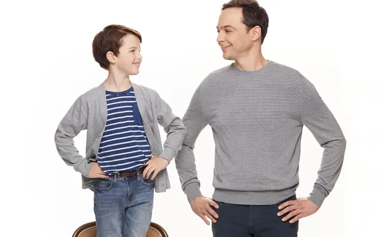 Young and adult Sheldon