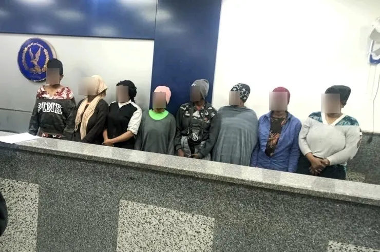 在埃及被逮捕的奈及利亞非法移工