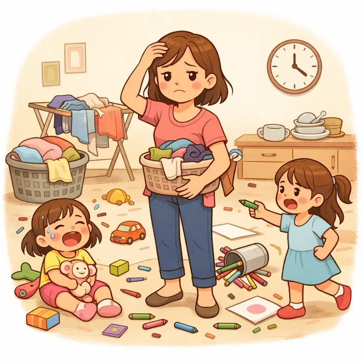 睡前5分鐘,是很多家長的情緒高風險時段