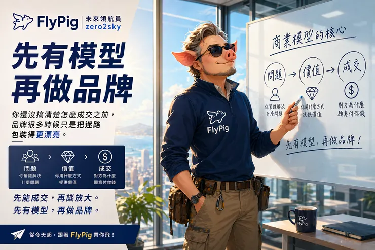 先有模型 再做品牌