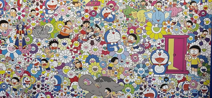 #多啦A夢展/#村上隆創作