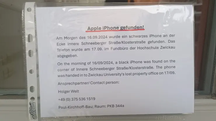 其他國際生看到此公告，拍照並在群組標記我