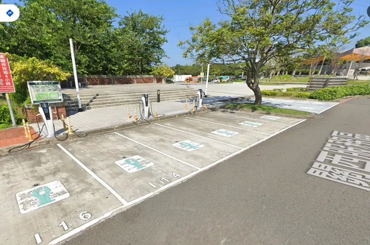 電動車車位示意圖(圖/google街景)