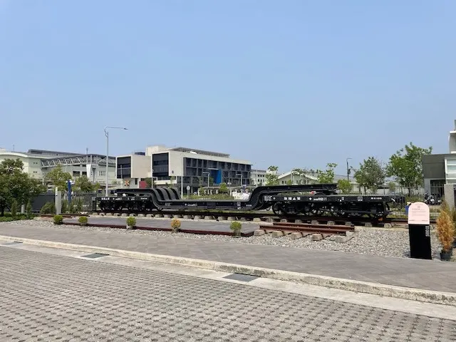 這裡有很多珍貴的鐵道文物