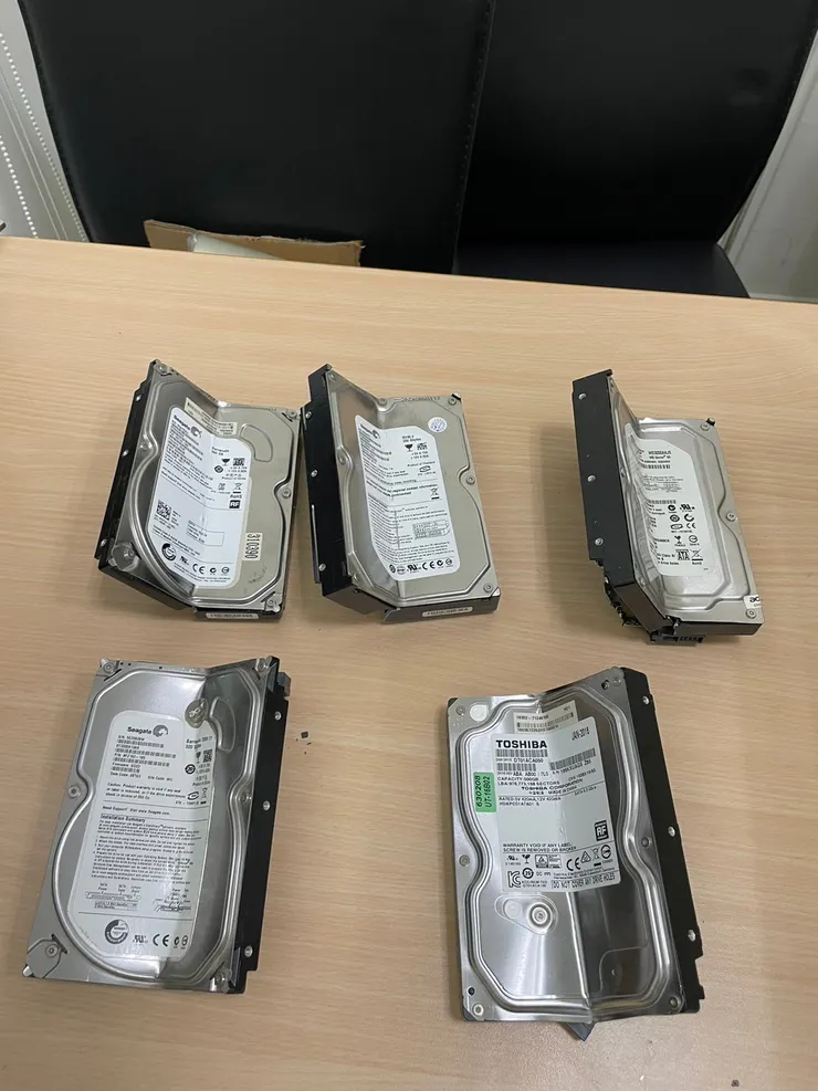 符合ISO21964破壞HDD硬碟