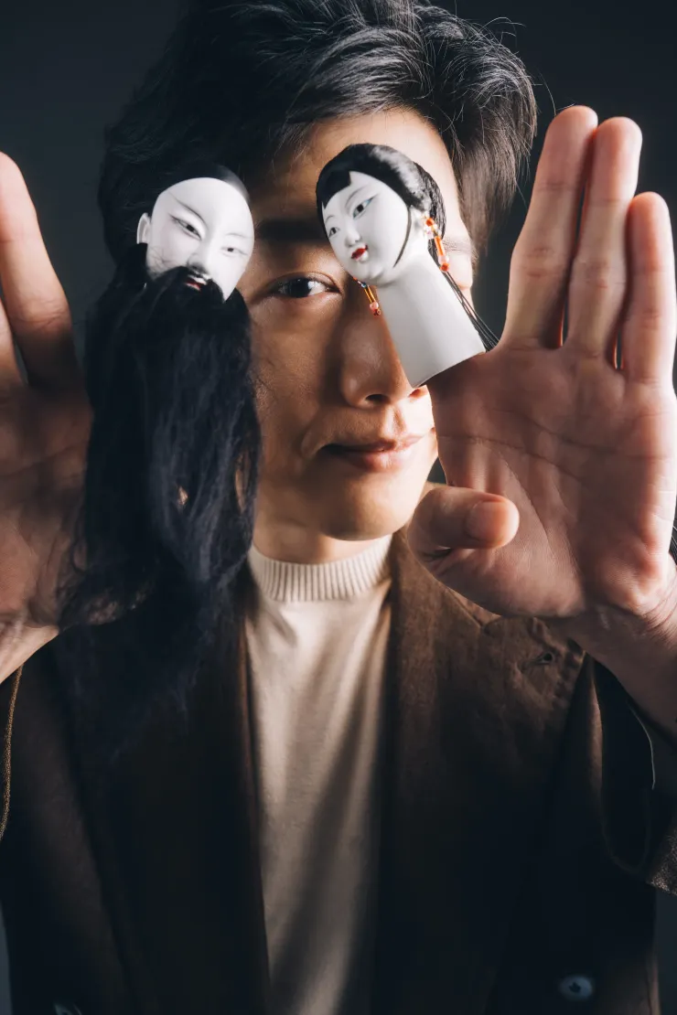 《白色說書人》劇照／劇照提供：臺北表演藝術中心（攝影 ©：唐健哲）