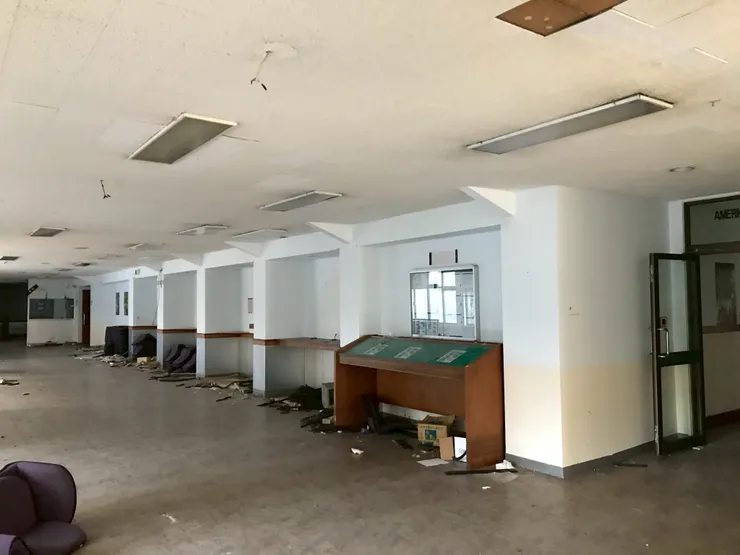 美國在台協會AIT 簽證大樓舊照。（2021年。筆者友人提供）