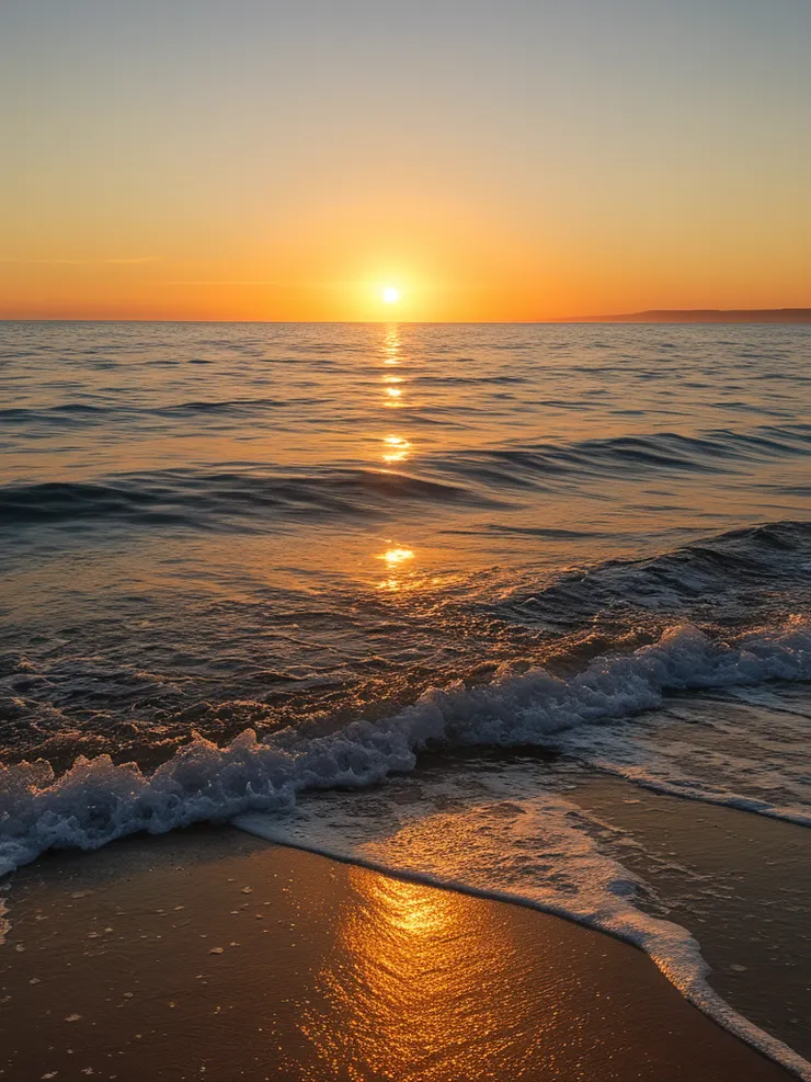 昇起的太陽,看到的畫面