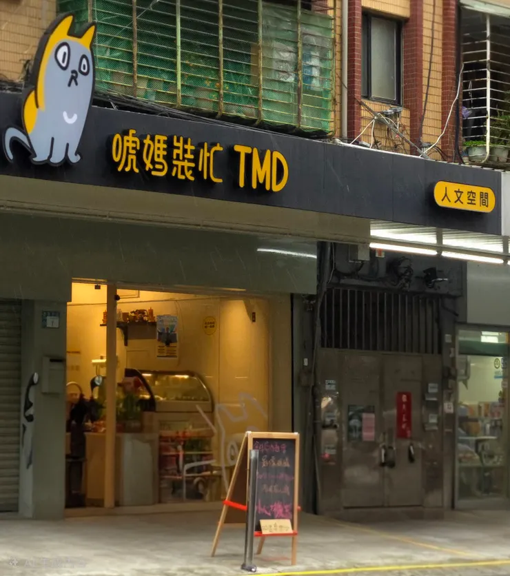 「唬媽裝忙」。                                                  表面上咋咋呼呼、滿口「TMD」罵罵咧咧的 ，但誰不知道，她那句脫口而出的粗俗抱怨裡，藏著的都是對這個家咬牙苦撐的韌性。 那天下午，我要回中壢去。母親非要送我到車站。到了街角，她突然停下腳步，看著對面的一家早午餐店。