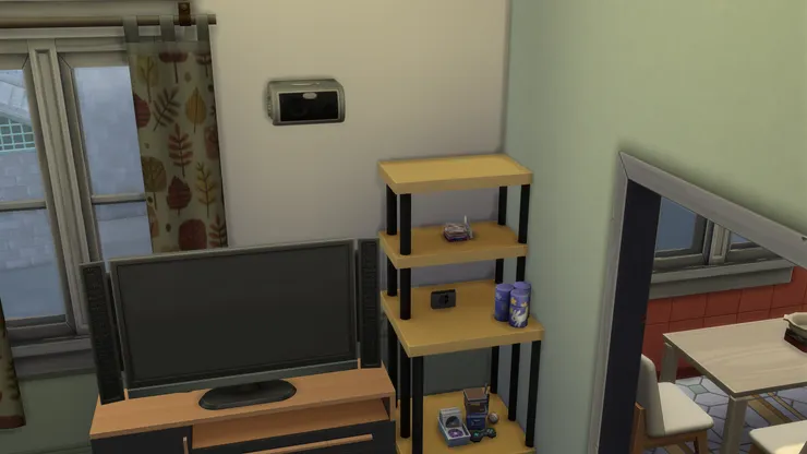 高一點的架子可以多放點東西。這樣地方才會整齊。