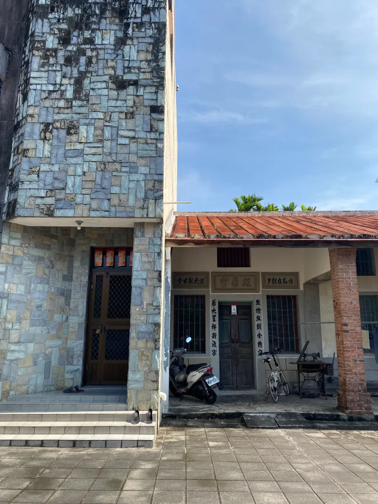 新舊建物的交錯