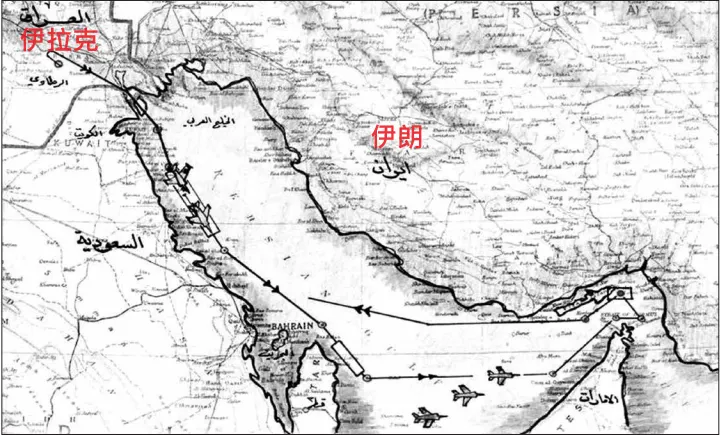在伙伴加油技術成熟後，伊拉克可以多次空中加油讓幻象空襲遠至霍姆茲海峽的目標，將整段波斯灣海岸都變成前線；而伊朗防空系統與戰鬥機因為過長的防線變成十防九空，到處是漏洞。