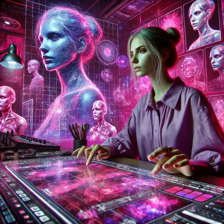 Critics praised Jane for her ability to evoke such profound emotional depth through her digital medium.