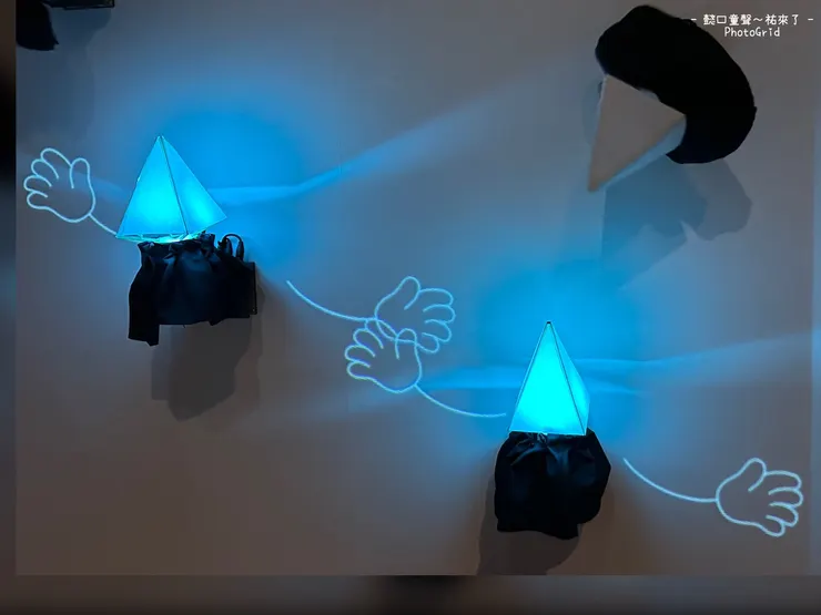 你揮手他們也會跟著揮手。