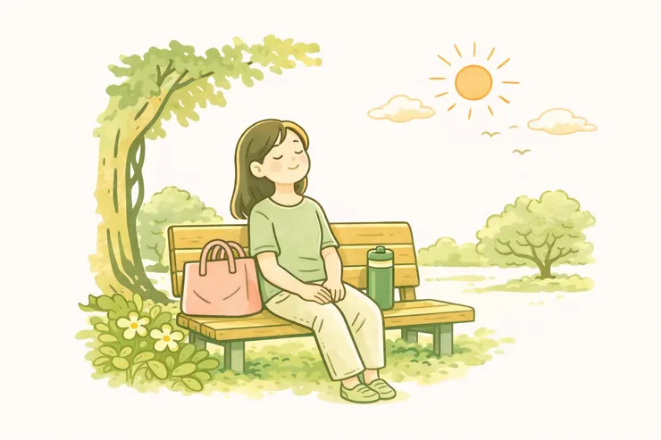 沒辦法只想曬太陽