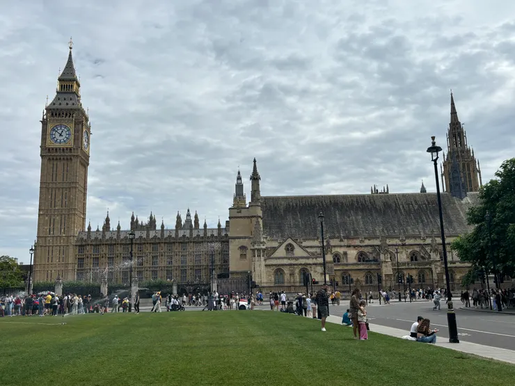 大笨鐘與英國國會大廈