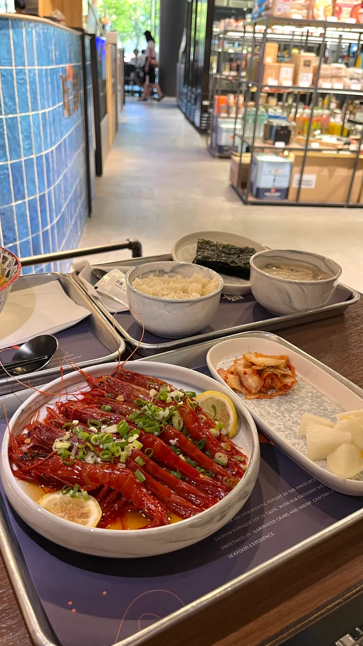 生醃紅魔蝦 680元