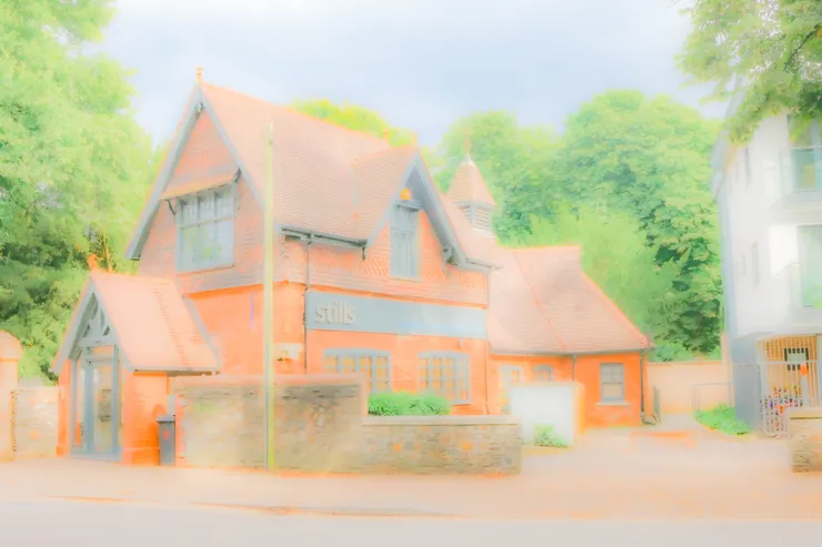 卡地夫的郊區街道一景