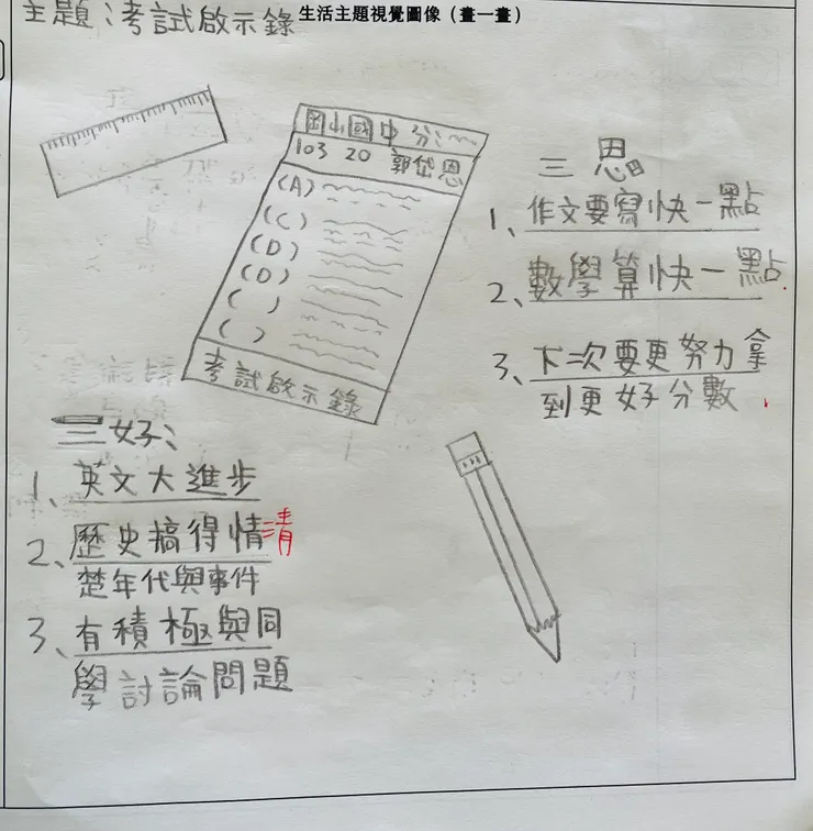 段考啟示錄 三好三思