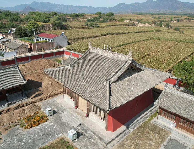 圖片說明：金代 山西省忻州市延慶寺，作者自攝