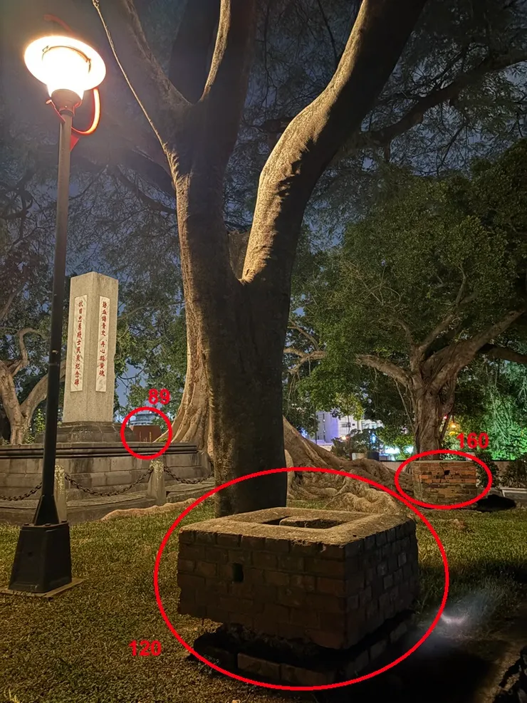 三個三角點同框。