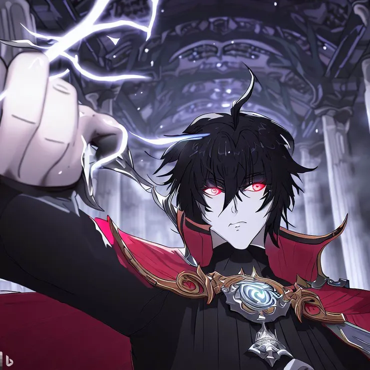 魔嵐使出<終極閃電>