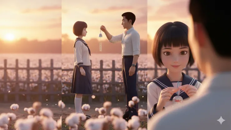 如果不在一開頭就跟它說「勿將多個場景合併為拼貼畫或分割畫面」，就會生出這樣的切割組合畫面