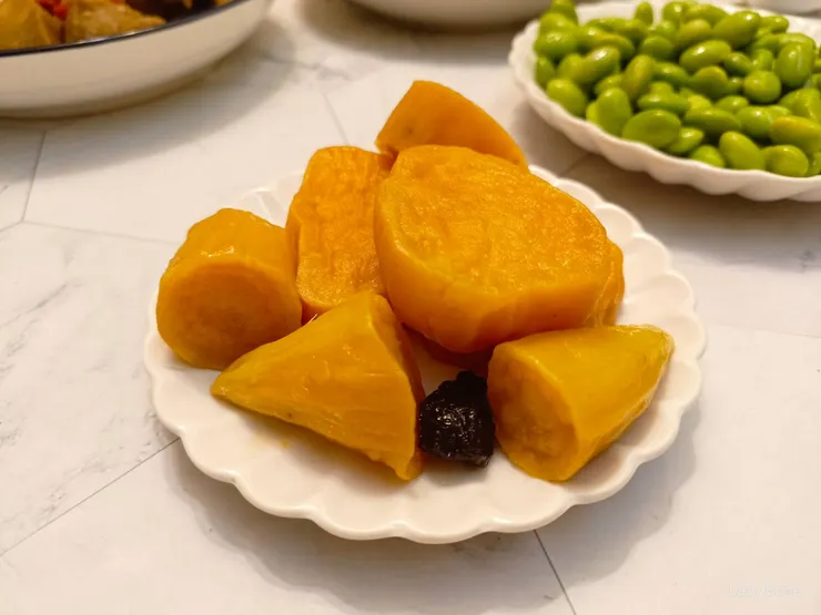 綠花朵蔬食手作──麥芽蜜地瓜