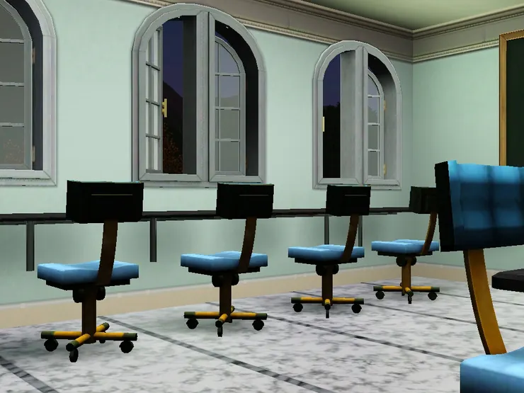 這個設計我覺得挺特別，可以容納多人，卻不會太佔空間。