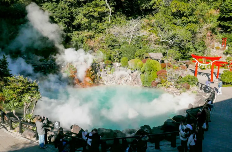 海地獄賣店2F俯瞰