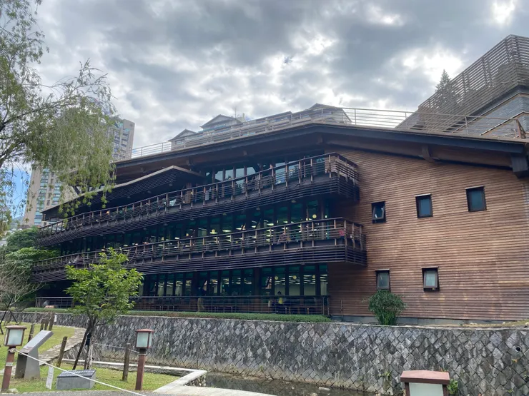 北投圖書館外觀