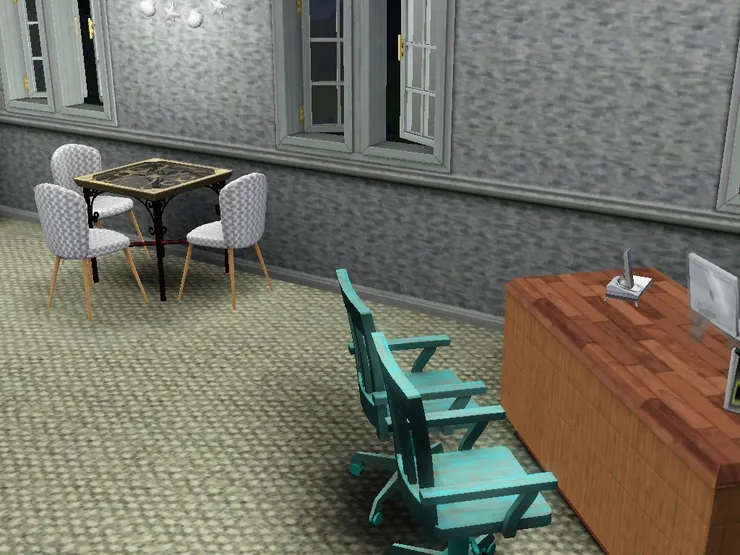 Owner的房間很沉實穩重。