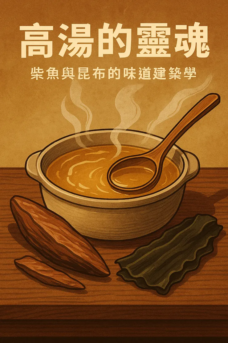 高湯的靈魂:柴魚與昆布的味道建築學