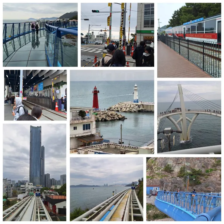 空中步道及海雲台觀光列車