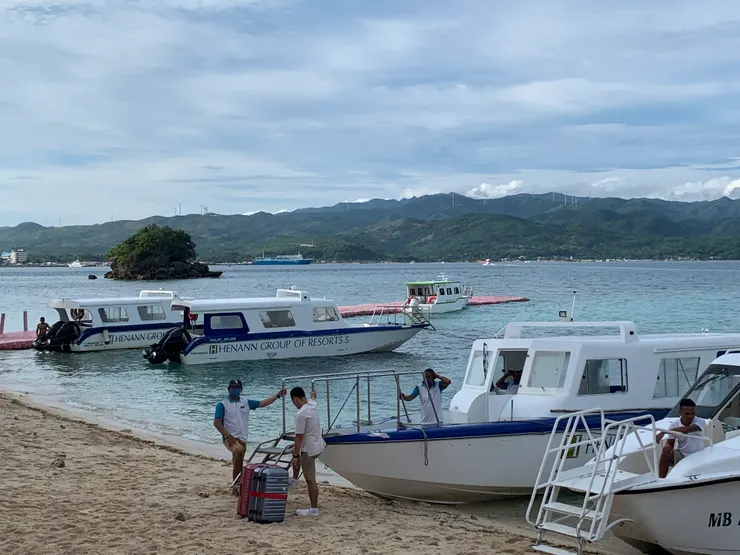 Henann Resort Private Boat