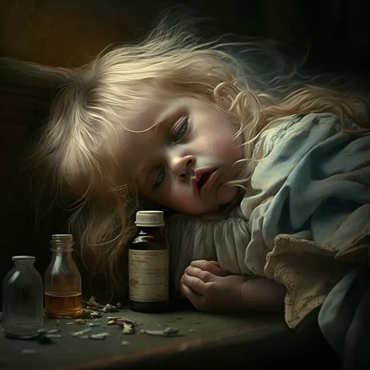 疲憊的身心 by me&AI